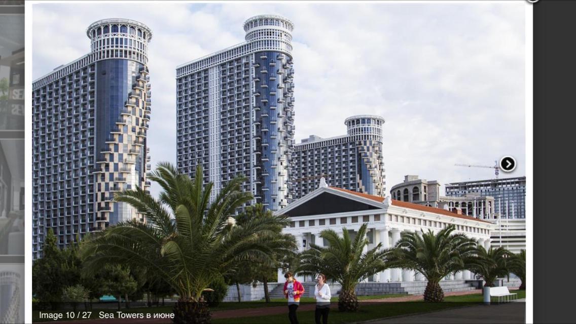 Apartment Sea Tower Khimshiashvili 15 Batumi Exterior foto